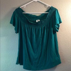 Off the shoulder top